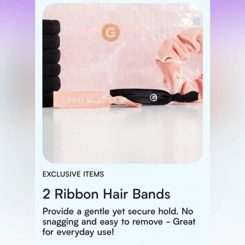 GIMME BEAUTY Hair Bands 9-Piece Starter Kit NEW IN‎ PACKAGE!!!